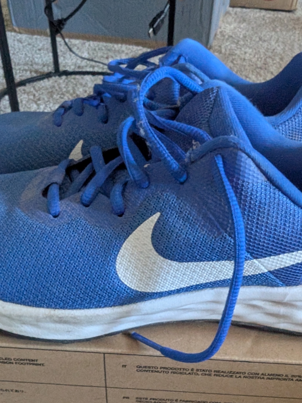 Nike Kids' Blue Sneakers - Youth 7Y